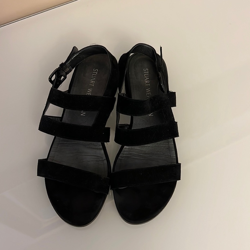Stuart Weitzman leather sandals in size 7